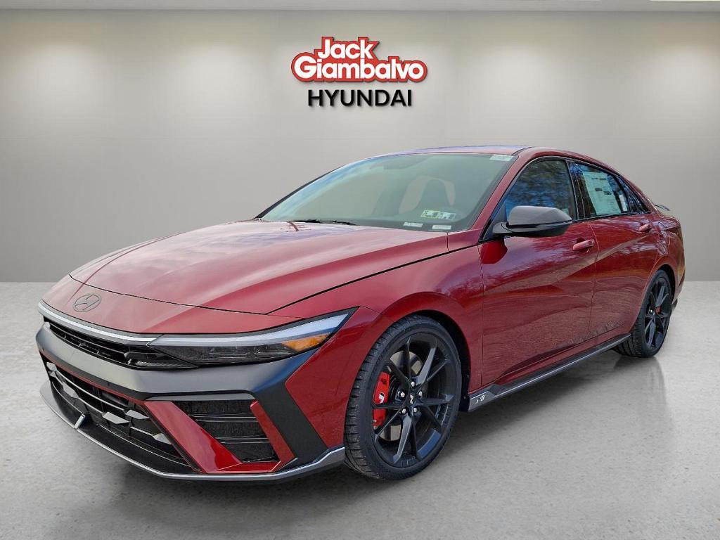 new 2025 Hyundai Elantra N car, priced at $36,228