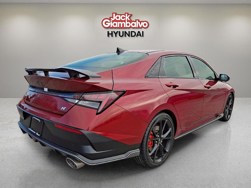 new 2025 Hyundai ELANTRA N car, priced at $37,070