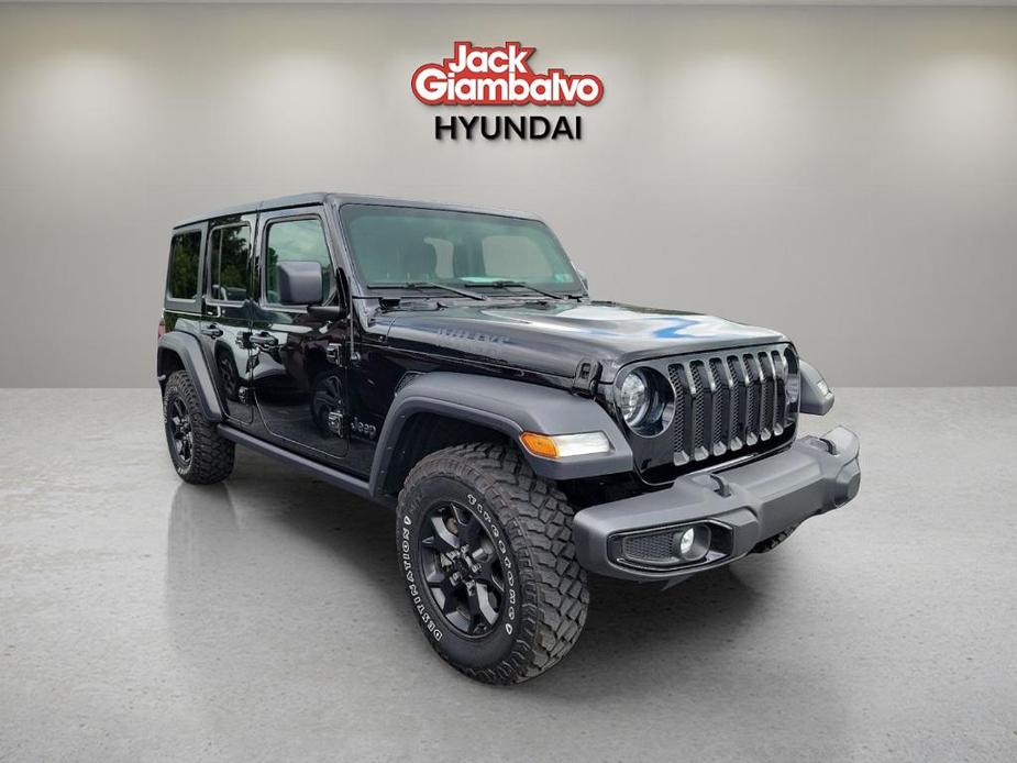 used 2023 Jeep Wrangler car, priced at $38,290