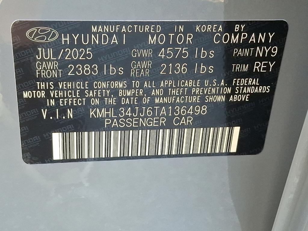 new 2026 Hyundai Sonata Hybrid car, priced at $32,989