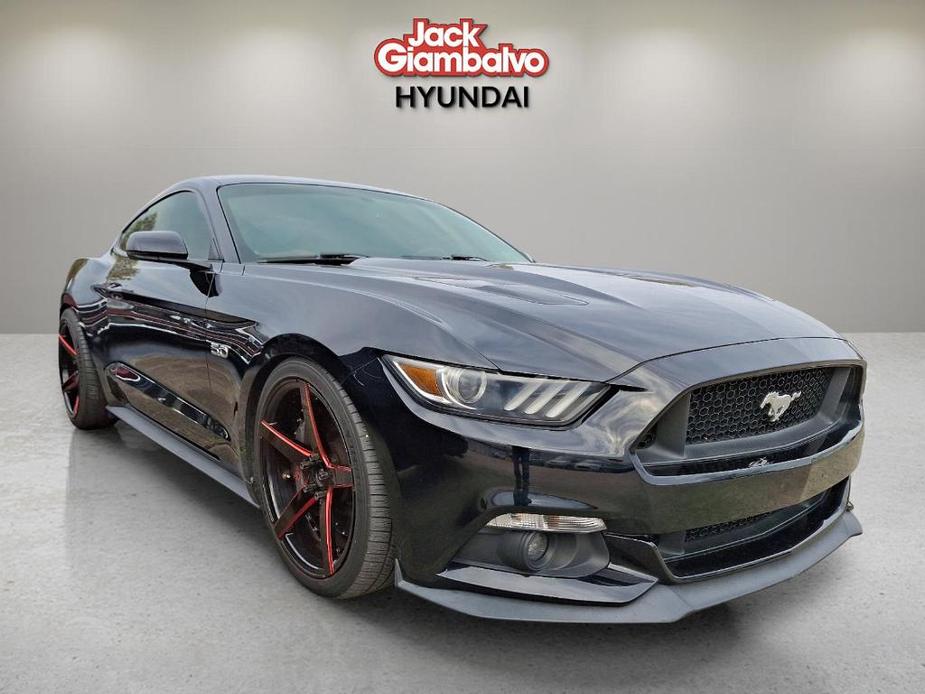 used 2017 Ford Mustang car, priced at $28,490