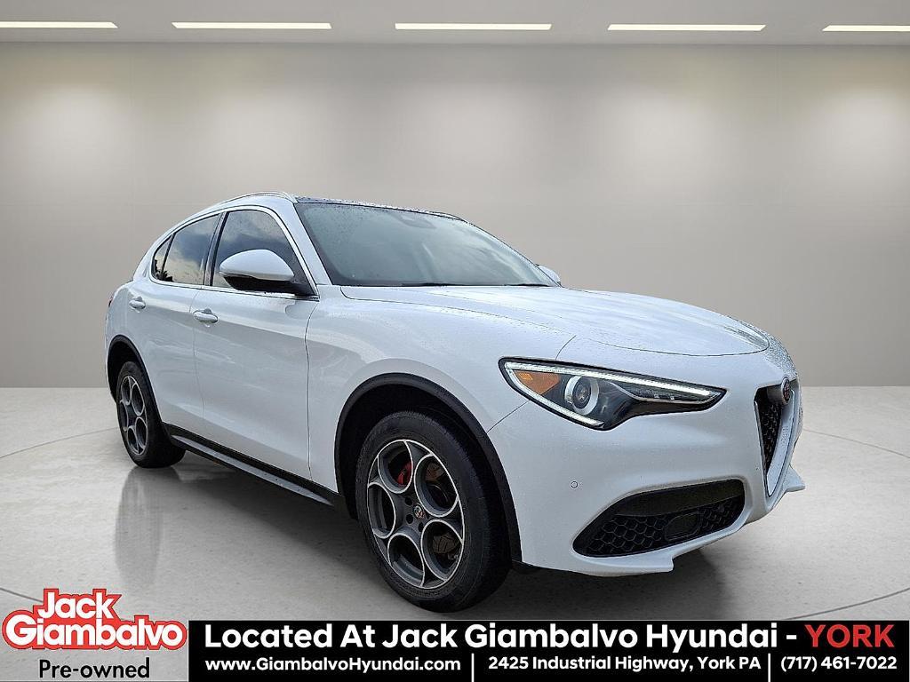 used 2018 Alfa Romeo Stelvio car, priced at $15,890