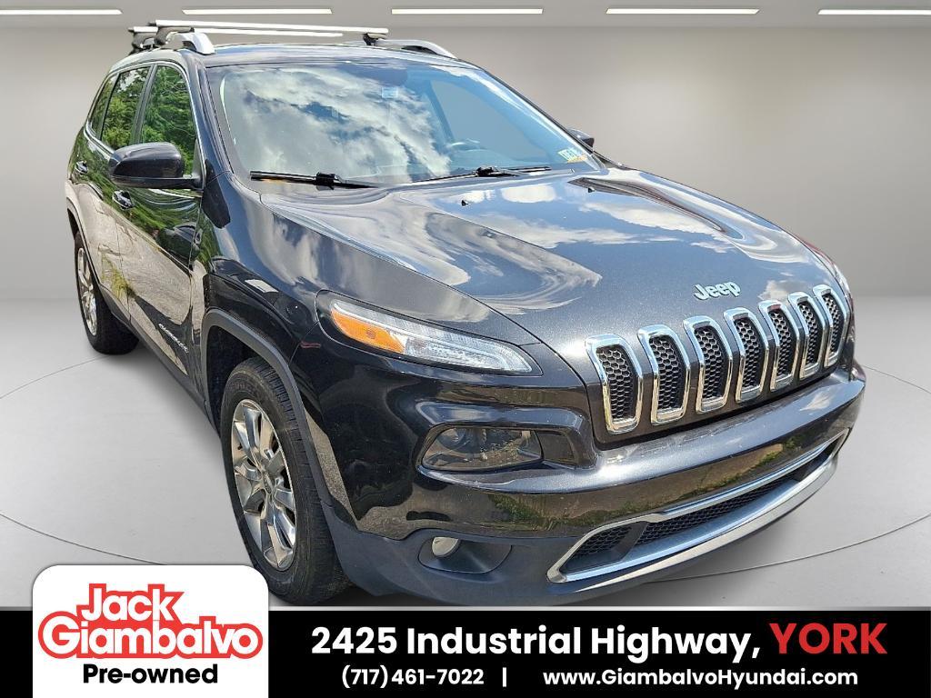 used 2015 Jeep Cherokee car, priced at $9,890