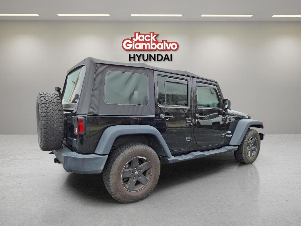 used 2018 Jeep Wrangler JK Unlimited car, priced at $21,990