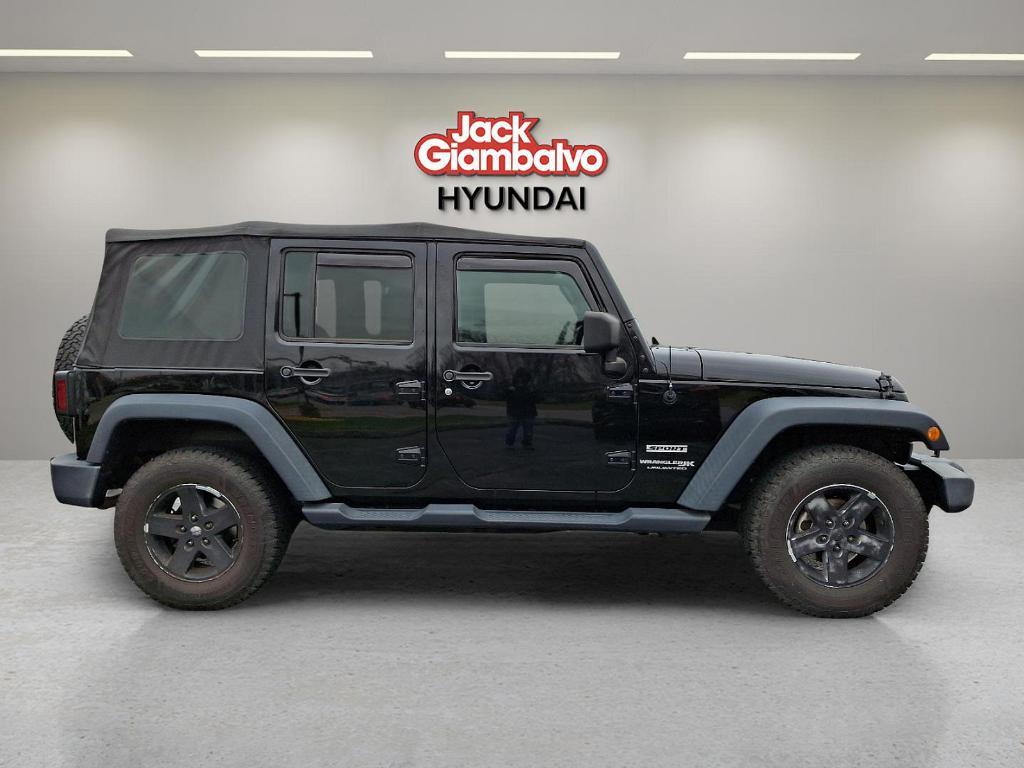 used 2018 Jeep Wrangler JK Unlimited car, priced at $21,990