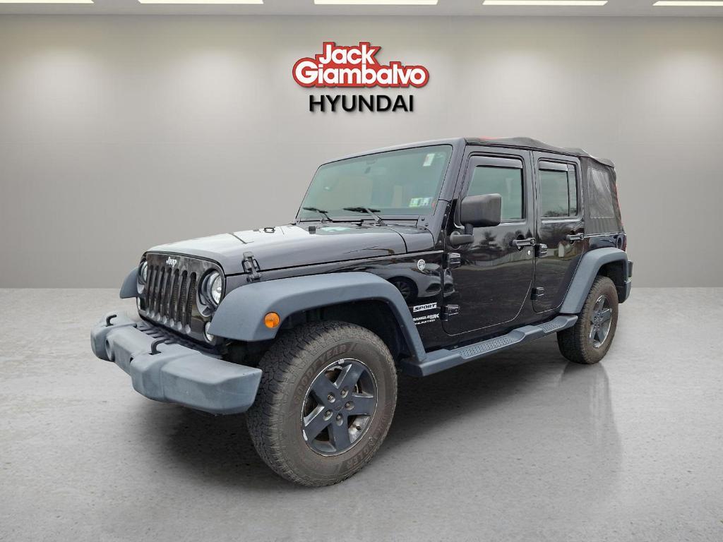 used 2018 Jeep Wrangler JK Unlimited car, priced at $21,990