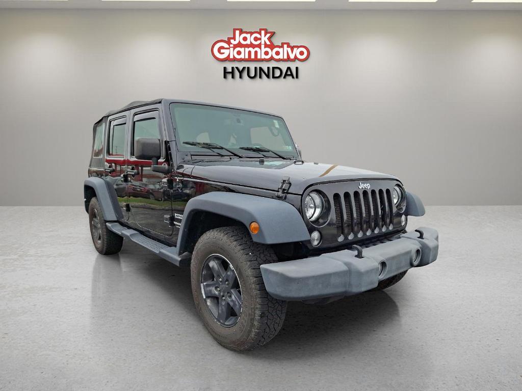 used 2018 Jeep Wrangler JK Unlimited car, priced at $21,990