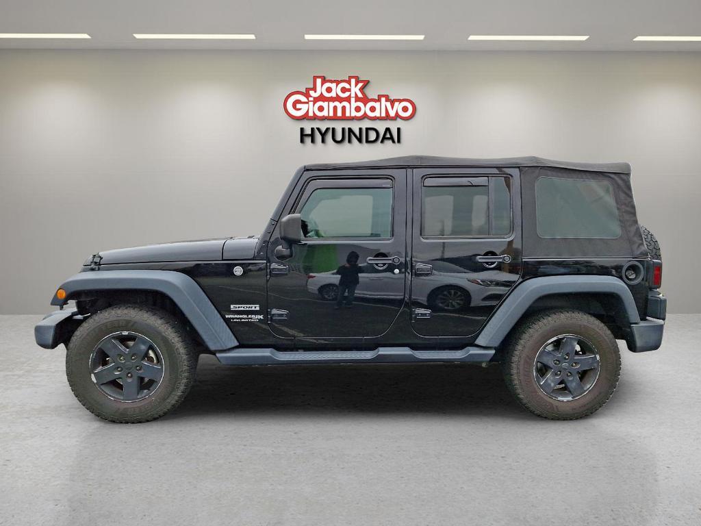 used 2018 Jeep Wrangler JK Unlimited car, priced at $21,990