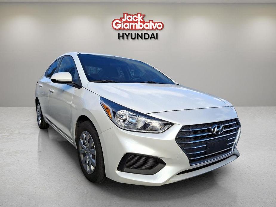 used 2021 Hyundai Accent car, priced at $14,689