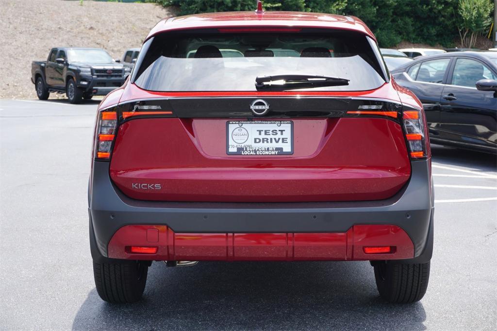 new 2025 Nissan Kicks car, priced at $24,905