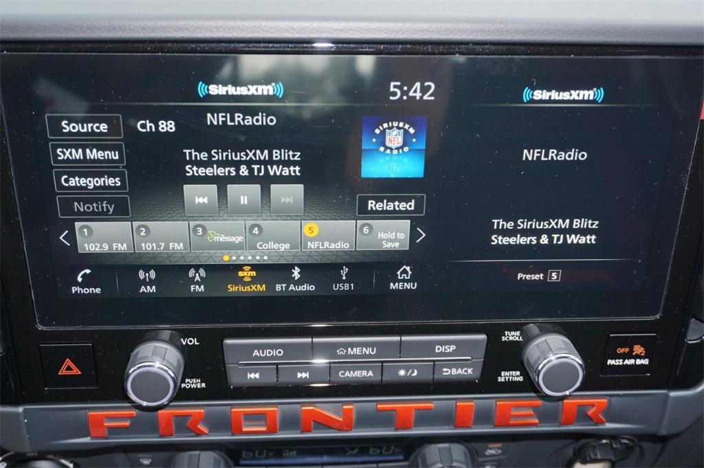 new 2025 Nissan Frontier car, priced at $41,558