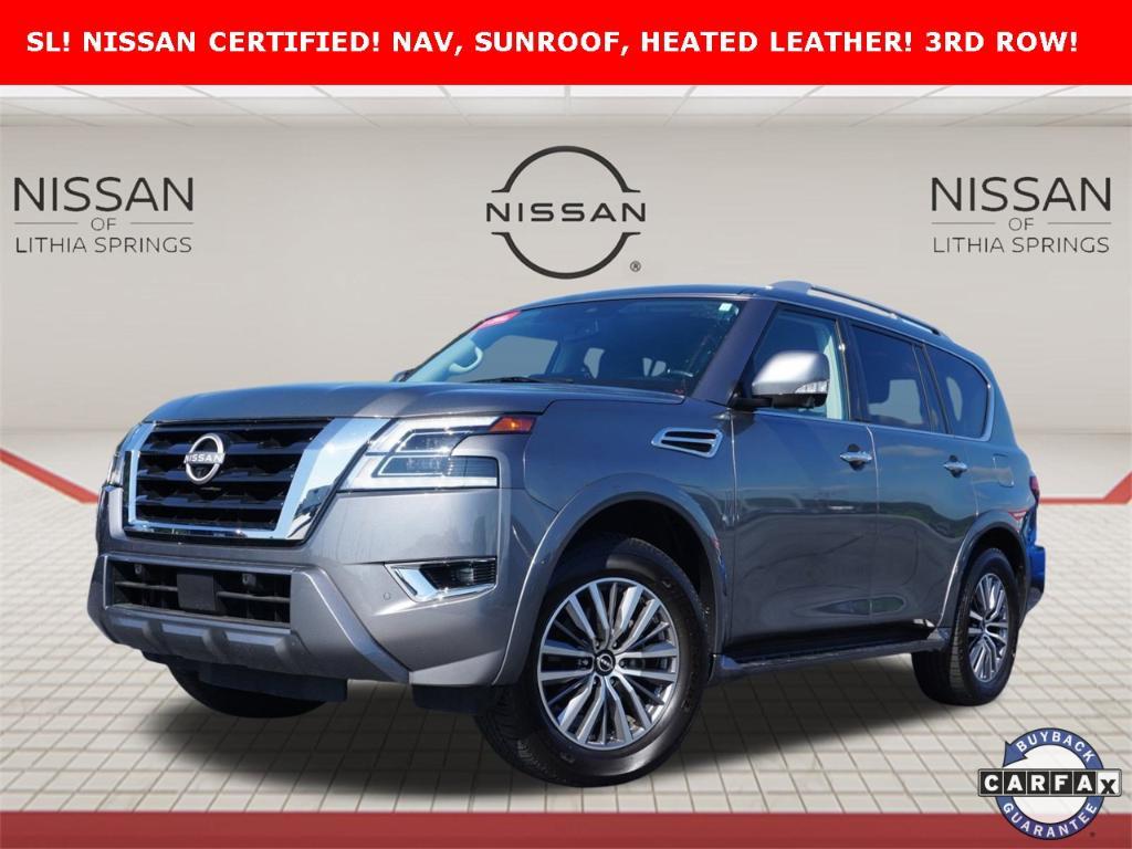 used 2024 Nissan Armada car, priced at $43,846