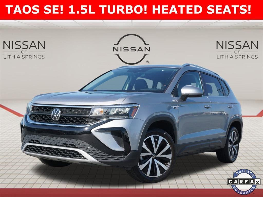 used 2024 Volkswagen Taos car, priced at $22,199