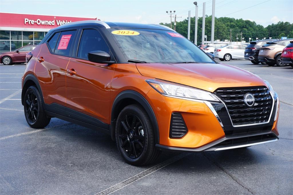 used 2024 Nissan Kicks car, priced at $20,192