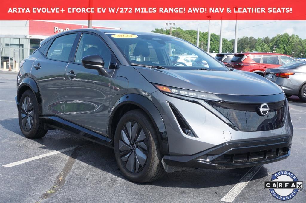 used 2023 Nissan ARIYA car, priced at $26,000