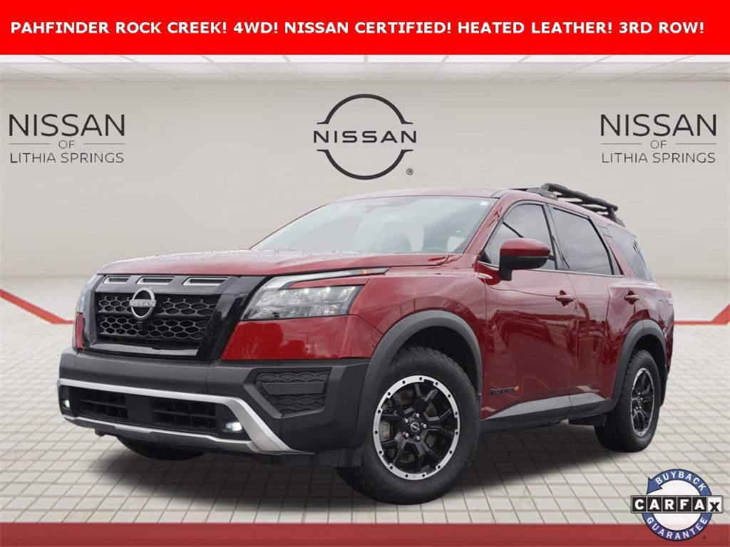 used 2023 Nissan Pathfinder car, priced at $32,999