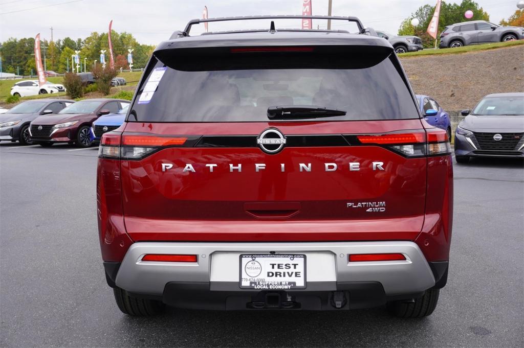 new 2025 Nissan Pathfinder car, priced at $49,542