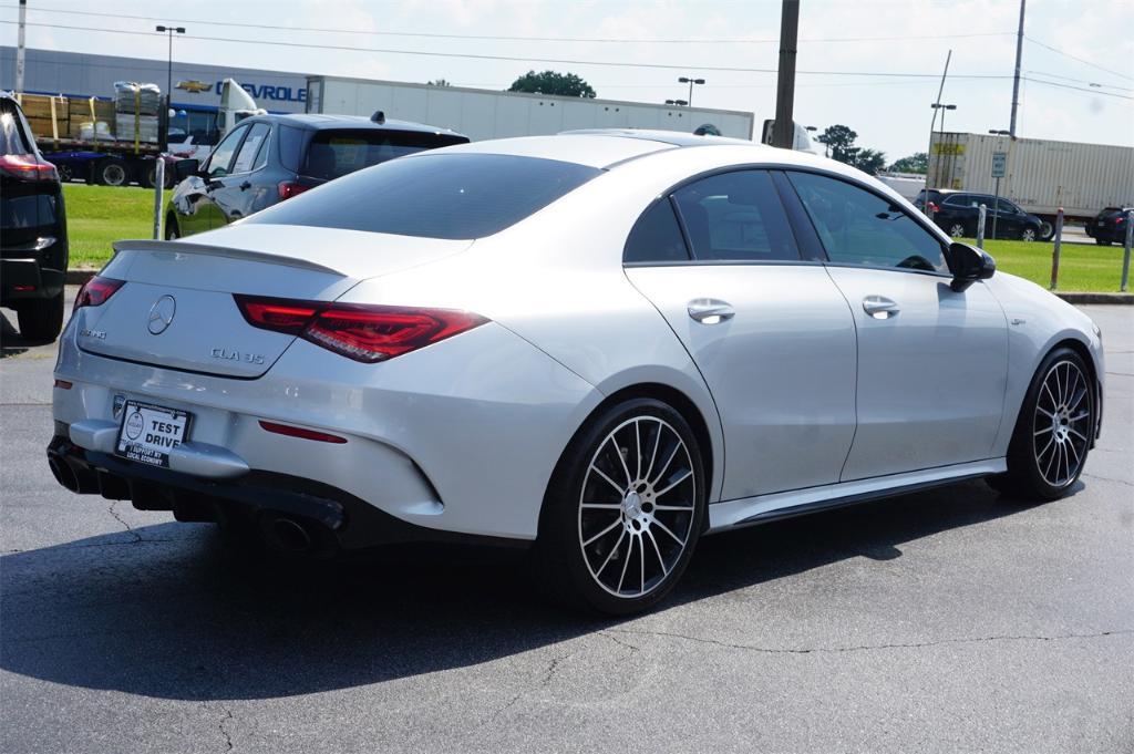 used 2021 Mercedes-Benz AMG CLA 35 car, priced at $31,725