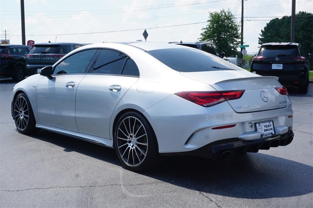 used 2021 Mercedes-Benz AMG CLA 35 car, priced at $31,725
