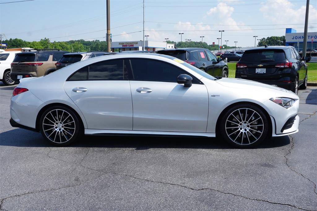 used 2021 Mercedes-Benz AMG CLA 35 car, priced at $31,725