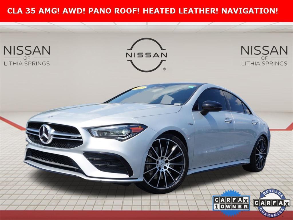 used 2021 Mercedes-Benz AMG CLA 35 car, priced at $31,725