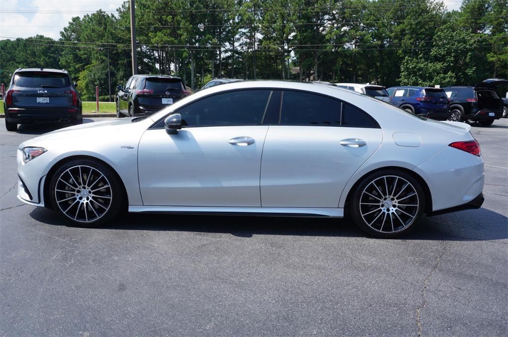 used 2021 Mercedes-Benz AMG CLA 35 car, priced at $31,725