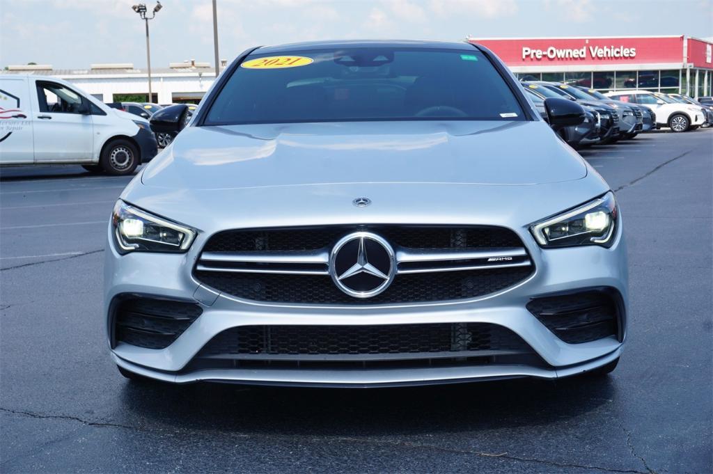 used 2021 Mercedes-Benz AMG CLA 35 car, priced at $31,725