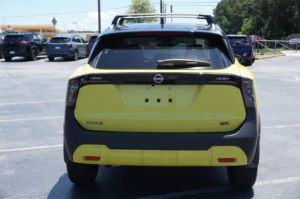 new 2025 Nissan Kicks car, priced at $28,050