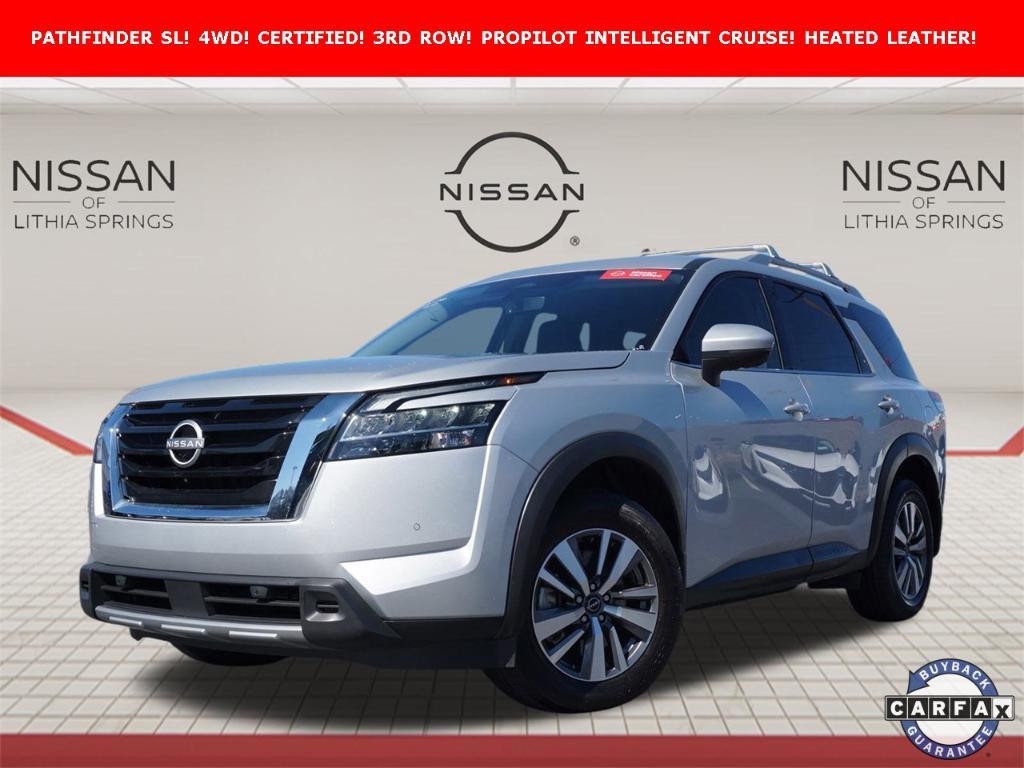 used 2024 Nissan Pathfinder car, priced at $36,899