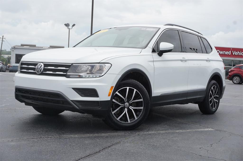 used 2021 Volkswagen Tiguan car, priced at $17,499