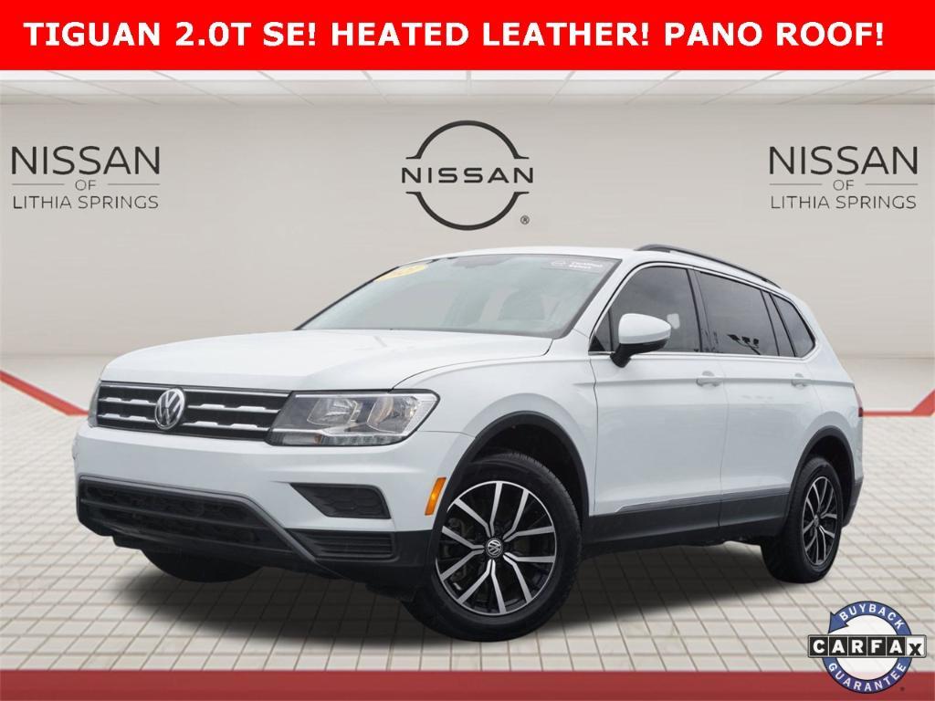 used 2021 Volkswagen Tiguan car, priced at $17,499