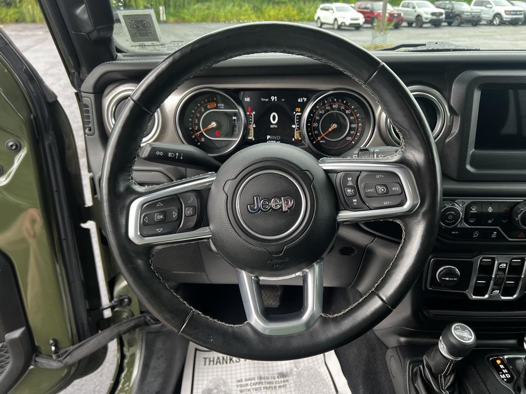 used 2021 Jeep Wrangler Unlimited car, priced at $29,963