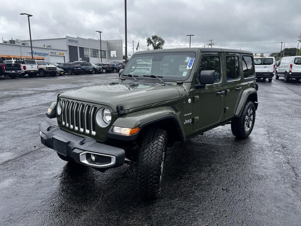 used 2021 Jeep Wrangler Unlimited car, priced at $29,963