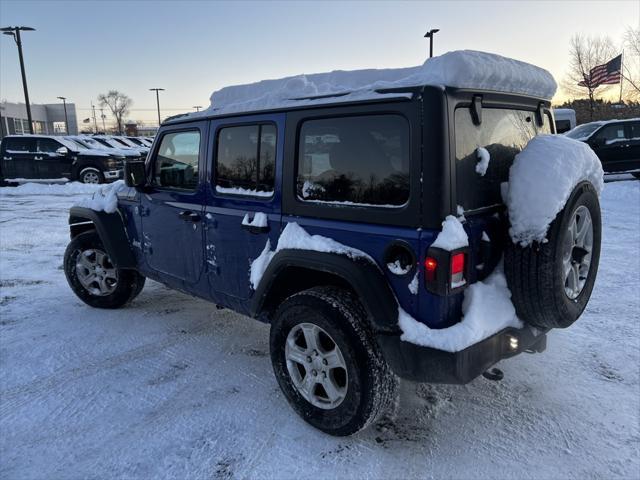 used 2020 Jeep Wrangler Unlimited car, priced at $22,950