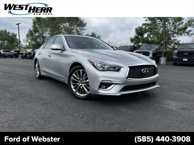 used 2018 INFINITI Q50 car, priced at $17,385