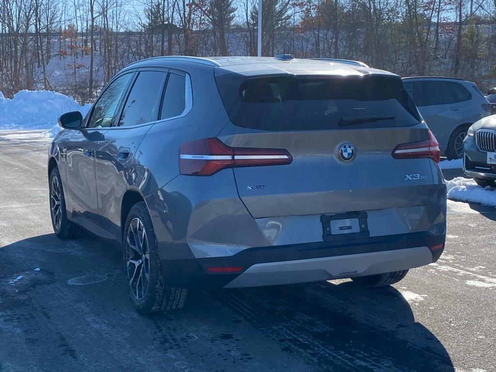 new 2025 BMW X3 car, priced at $57,125