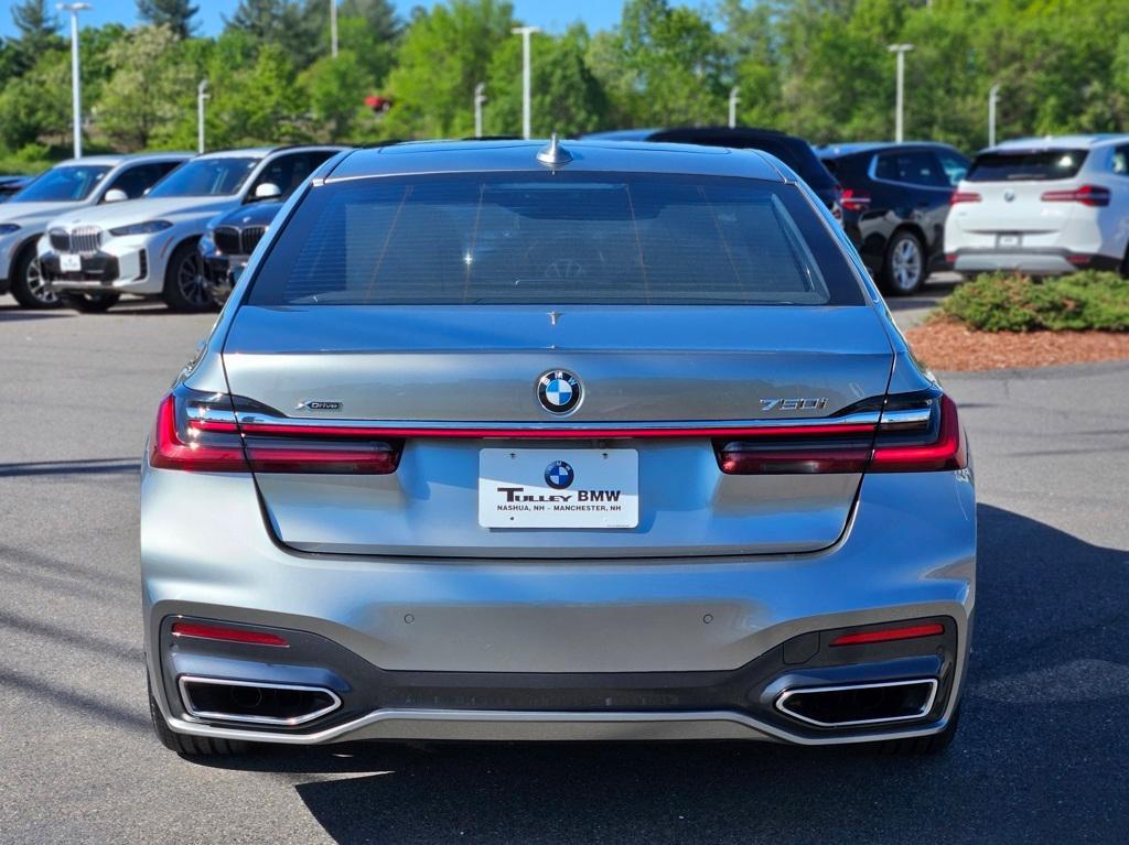 used 2022 BMW 750 car, priced at $55,356
