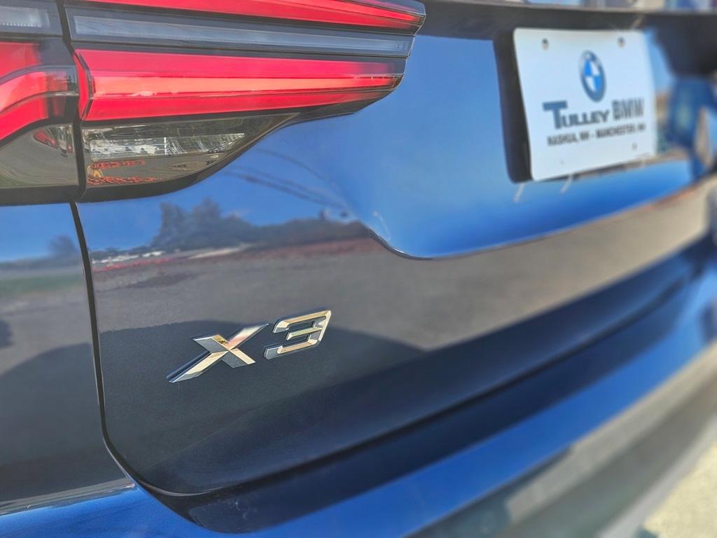 used 2022 BMW X3 car, priced at $23,848