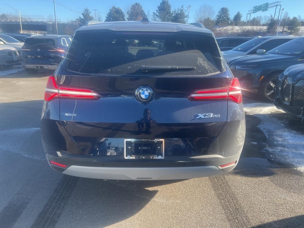 new 2025 BMW X3 car, priced at $58,550