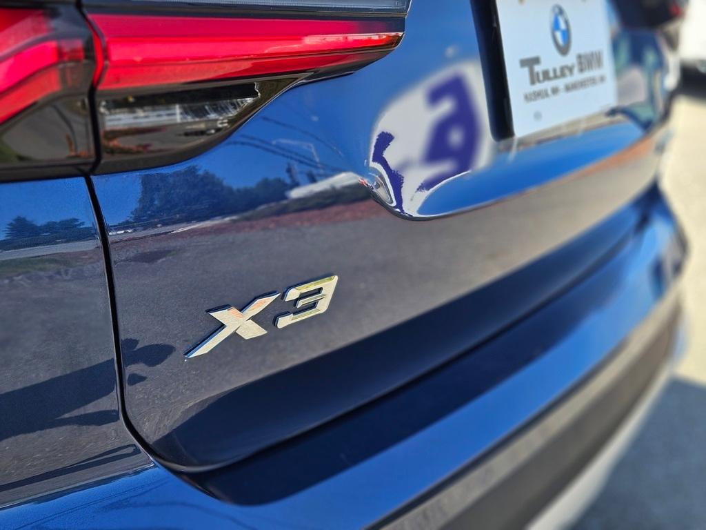 used 2023 BMW X3 car, priced at $35,707