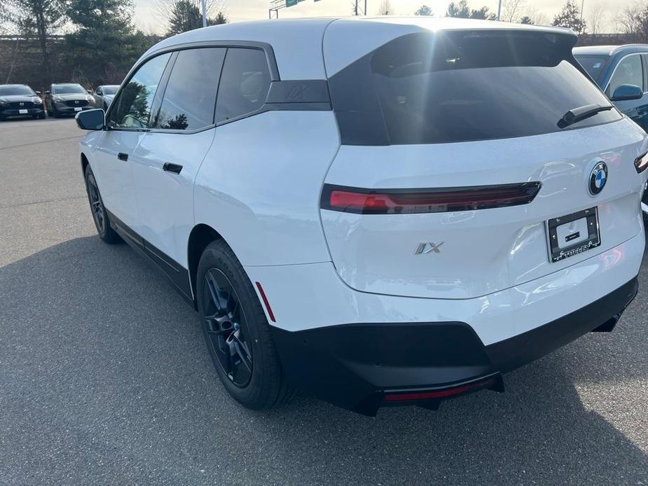 new 2025 BMW iX car, priced at $90,625