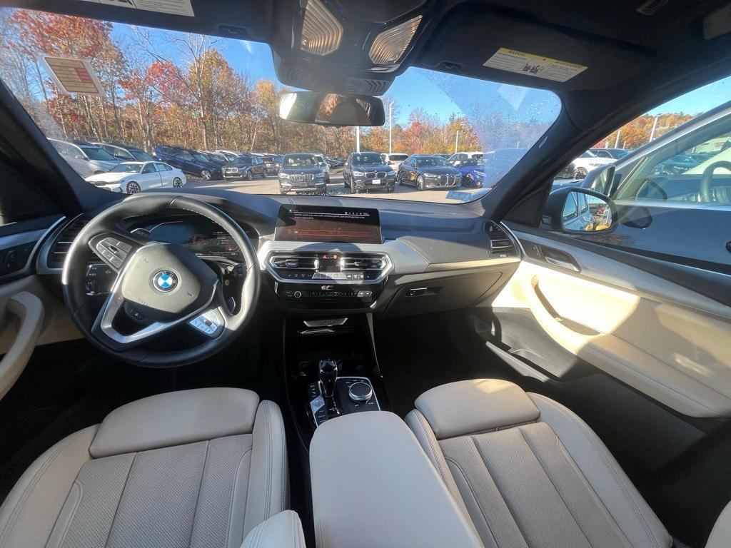 used 2023 BMW X3 car, priced at $38,324