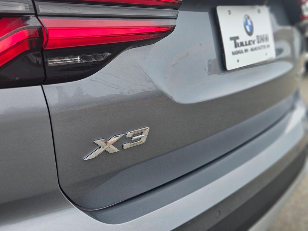 used 2023 BMW X3 car, priced at $39,976