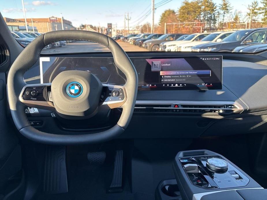 new 2025 BMW iX car, priced at $90,925