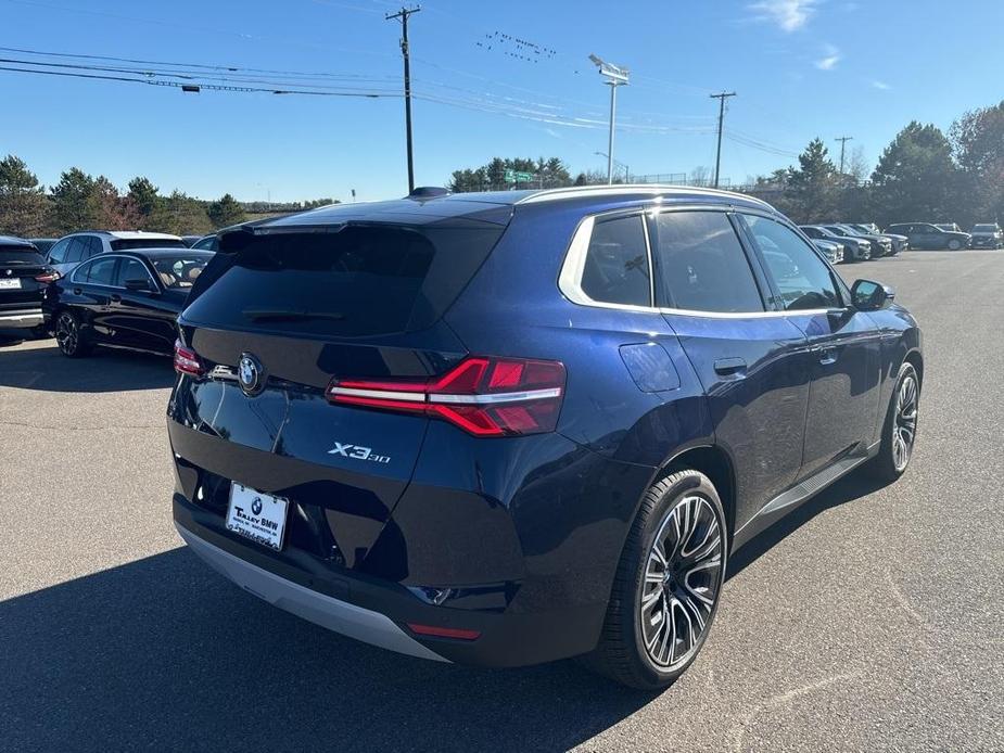 new 2025 BMW X3 car, priced at $55,675