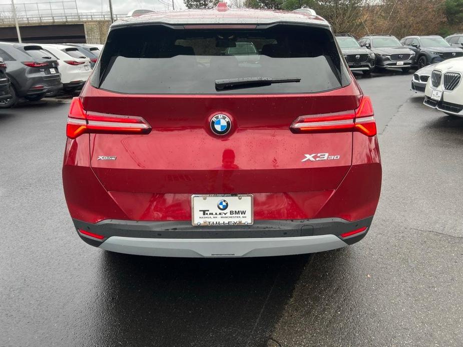 new 2025 BMW X3 car, priced at $52,725