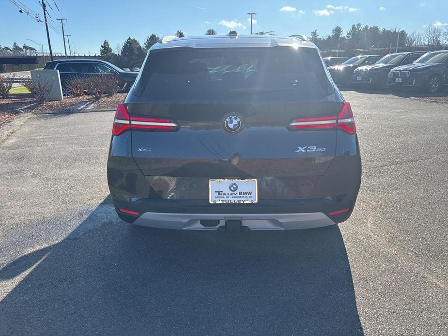 new 2025 BMW X3 car, priced at $56,125