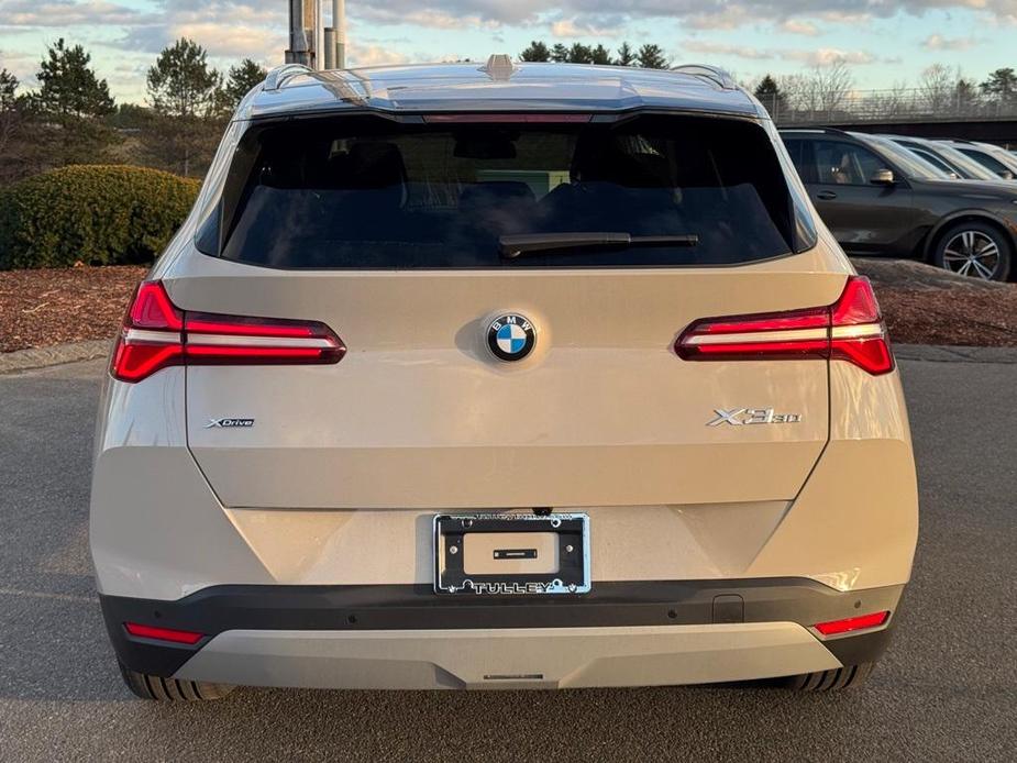 new 2025 BMW X3 car, priced at $55,075