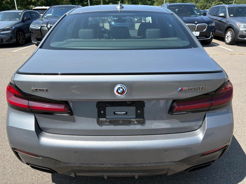 used 2023 BMW M550 car, priced at $68,387