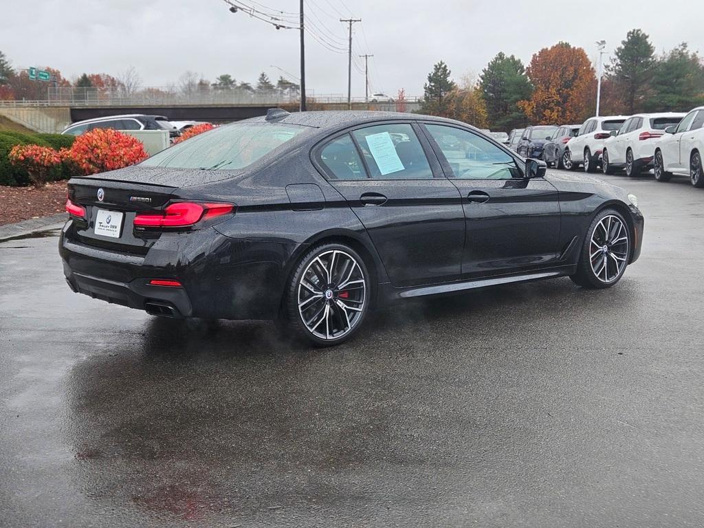 used 2023 BMW M550 car, priced at $62,335